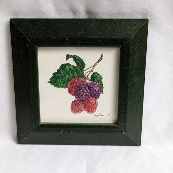 Peggy Abrams Berry prints set of 4 - Picture 4 of 9